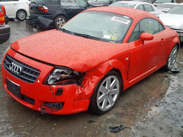 TRUWF28N341017403 - 2004 AUDI TT 3.2 QUA RED photo 2