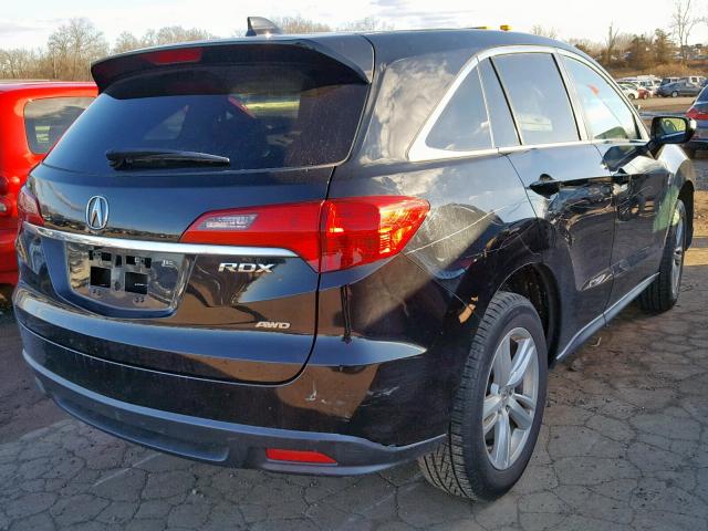 5J8TB4H34EL012687 - 2014 ACURA RDX BASE BLACK photo 4