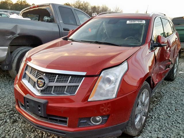 3GYFNCEY3BS525586 - 2011 CADILLAC SRX PREMIU BURGUNDY photo 2