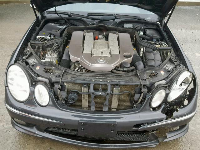 WDBUF76J84A500091 - 2004 MERCEDES-BENZ E 55 AMG GRAY photo 7