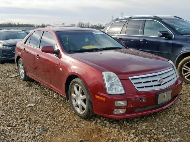 1G6DW677960125063 - 2006 CADILLAC STS BURGUNDY photo 1