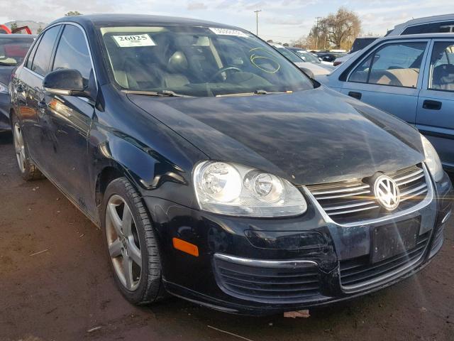 3VWRL7AJ6AM091544 - 2010 VOLKSWAGEN JETTA TDI BLACK photo 1