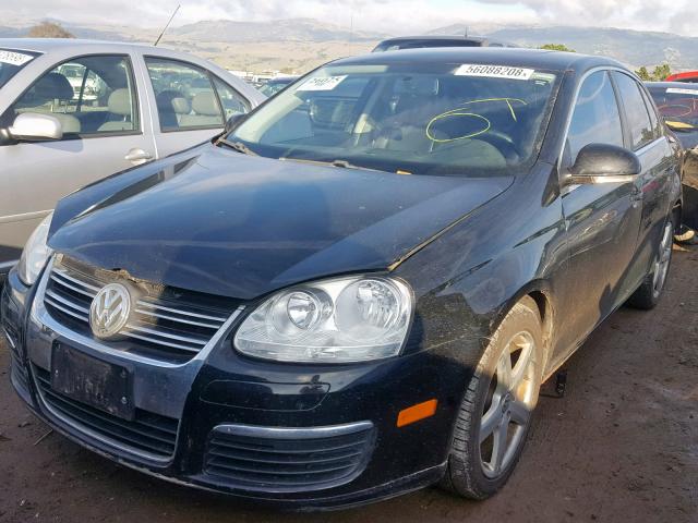 3VWRL7AJ6AM091544 - 2010 VOLKSWAGEN JETTA TDI BLACK photo 2