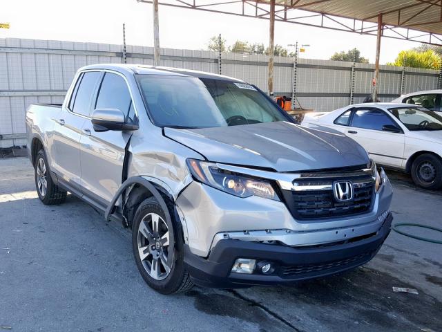 5FPYK2F68JB001606 - 2018 HONDA RIDGELINE SILVER photo 1