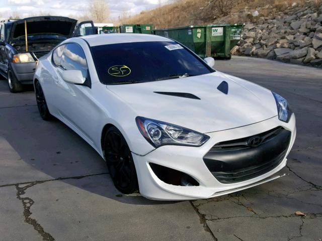 KMHHT6KD8DU110107 - 2013 HYUNDAI GENESIS CO WHITE photo 1