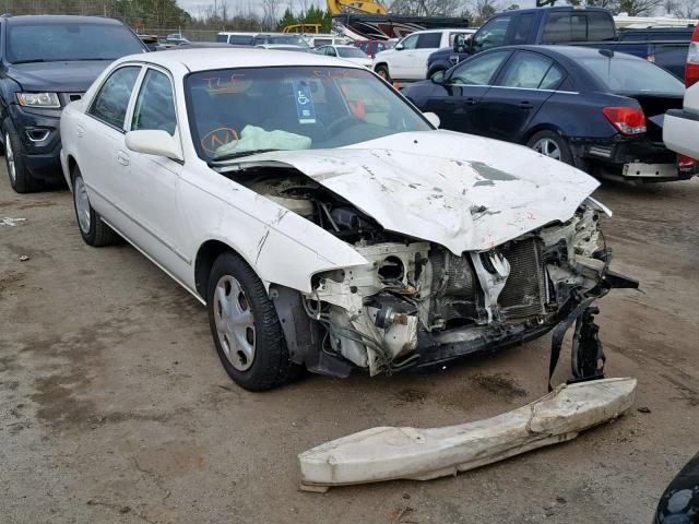 1YVGF22CX25264648 - 2002 MAZDA 626 LX WHITE photo 1