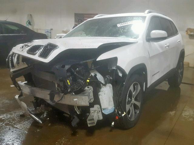 1C4PJMDN0KD209033 - 2019 JEEP CHEROKEE L WHITE photo 2