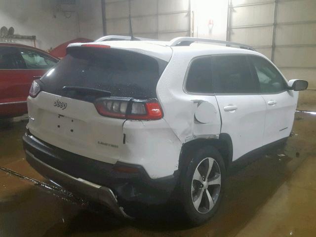 1C4PJMDN0KD209033 - 2019 JEEP CHEROKEE L WHITE photo 4