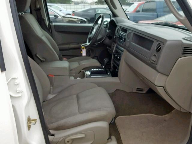 1J8HG48K47C546412 - 2007 JEEP COMMANDER Ağ foto 5