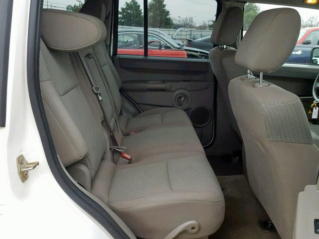 1J8HG48K47C546412 - 2007 JEEP COMMANDER Ağ foto 6