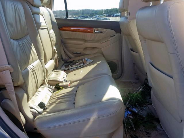 JTJBT20X140040051 - 2004 LEXUS GX 470 TAN photo 6