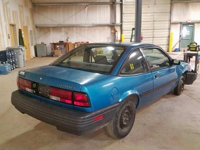 1G1JC1446R7178247 - 1994 CHEVROLET CAVALIER V TEAL photo 4