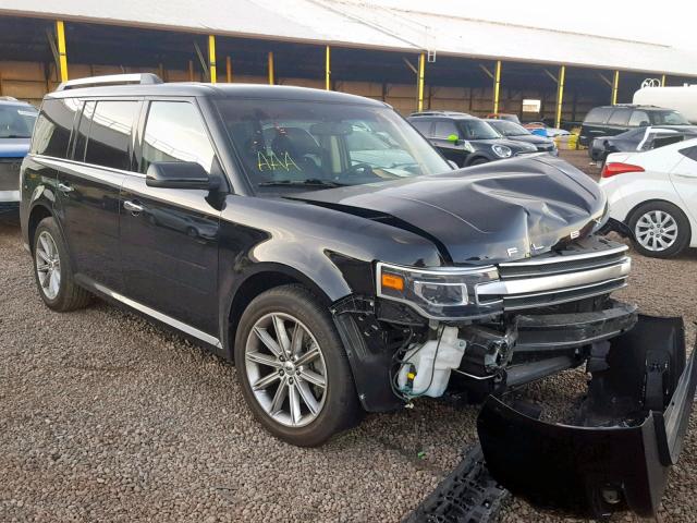 2FMGK5D8XGBA02221 - 2016 FORD FLEX LIMIT BLACK photo 1