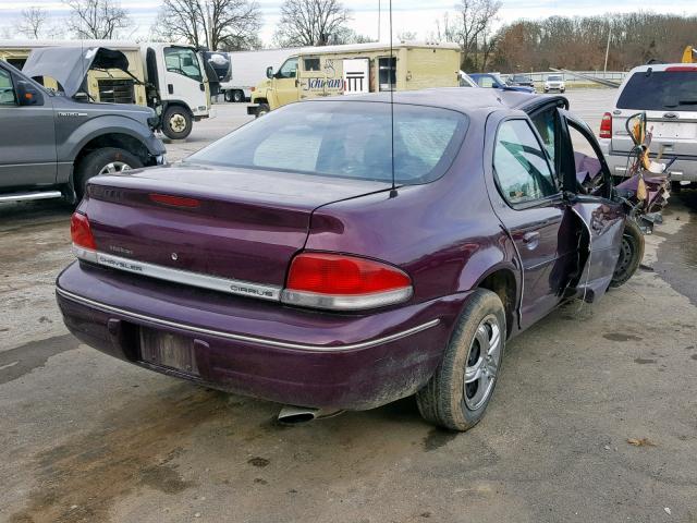 1C3EJ56H2XN554087 - 1999 CHRYSLER CIRRUS LXI PURPLE photo 4