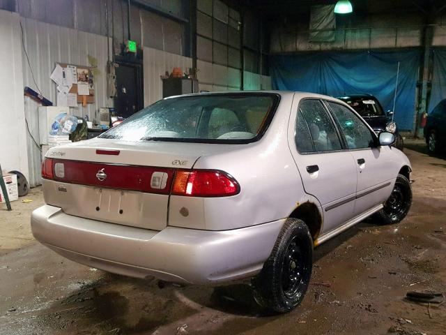 1N4AB41D5WC758548 - 1998 NISSAN SENTRA E GRAY photo 4