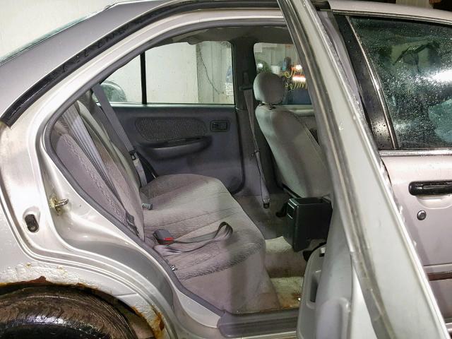 1N4AB41D5WC758548 - 1998 NISSAN SENTRA E GRAY photo 6