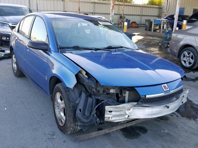 1G8AJ52F64Z196599 - 2004 SATURN ION LEVEL BLUE photo 1