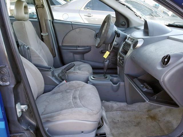 1G8AJ52F64Z196599 - 2004 SATURN ION LEVEL BLUE photo 5