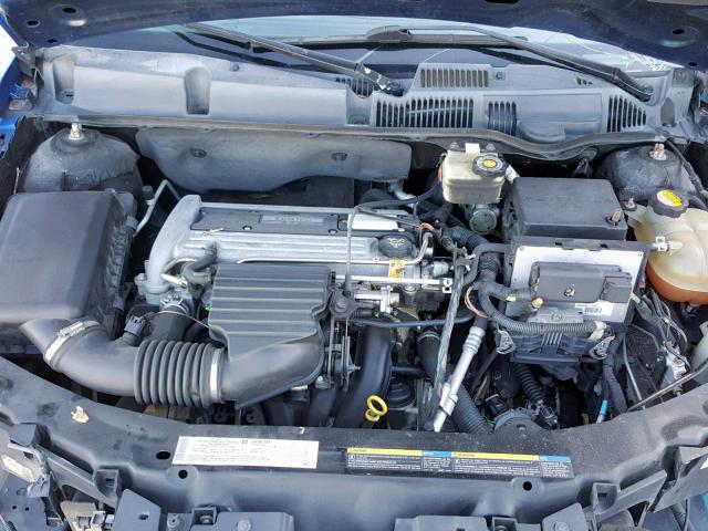 1G8AJ52F64Z196599 - 2004 SATURN ION LEVEL BLUE photo 7