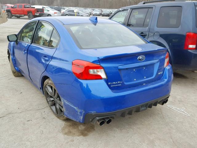 JF1VA1L66H9817978 - 2017 SUBARU WRX LIMITE BLUE photo 3