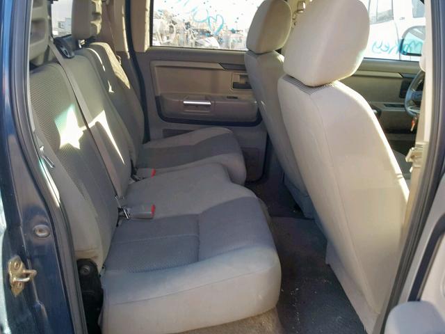 1Z7HT38KX6S574785 - 2006 MITSUBISHI RAIDER DUR BLUE photo 6