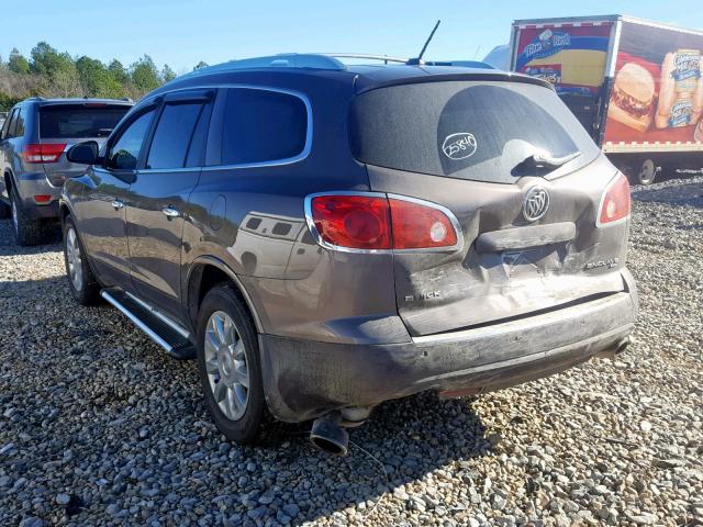 5GAKVCED6CJ373700 - 2012 BUICK ENCLAVE GRAY photo 3