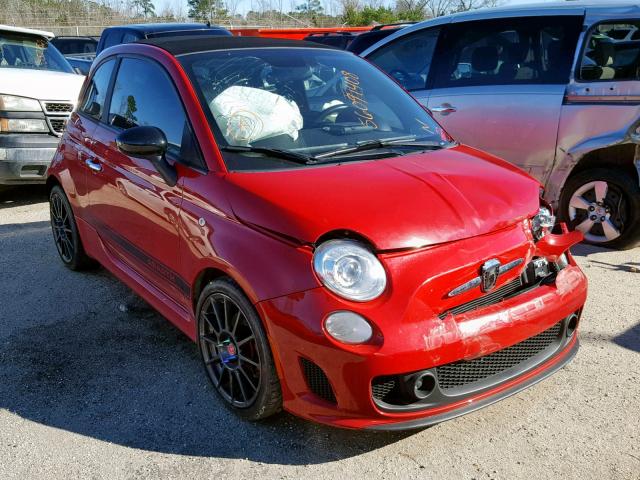 3C3CFFJH6DT668028 - 2013 FIAT 500 ABARTH RED photo 1