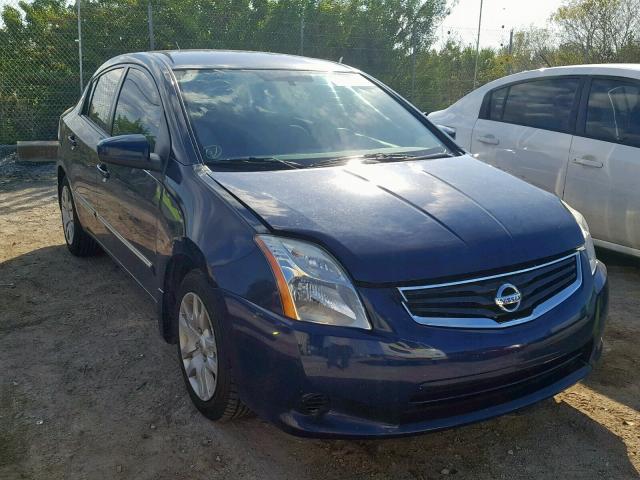 3N1AB6AP9CL725488 - 2012 NISSAN SENTRA 2.0 BLUE photo 1