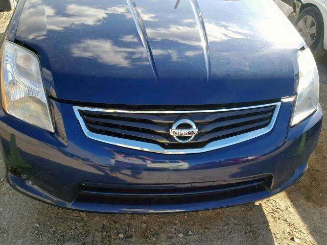 3N1AB6AP9CL725488 - 2012 NISSAN SENTRA 2.0 BLUE photo 9