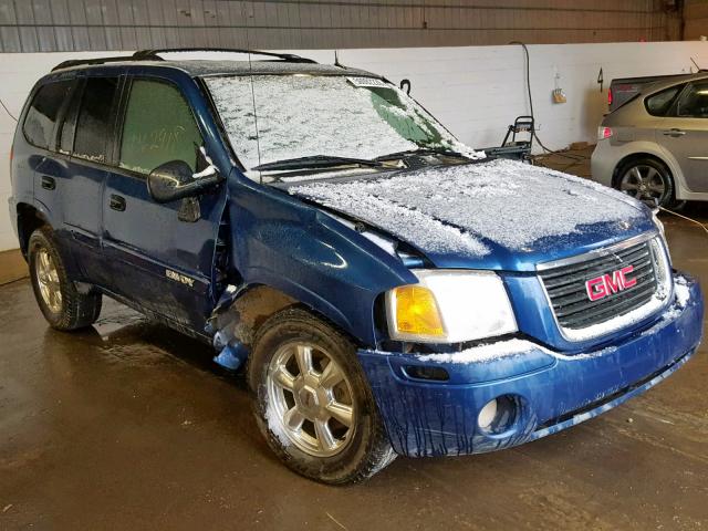 1GKDT13S352158604 - 2005 GMC ENVOY BLUE photo 1