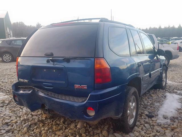 1GKDT13S352158604 - 2005 GMC ENVOY BLUE photo 4