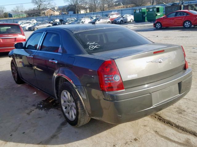 2C3KA43R58H172771 - 2008 CHRYSLER 300 LX CHARCOAL photo 3