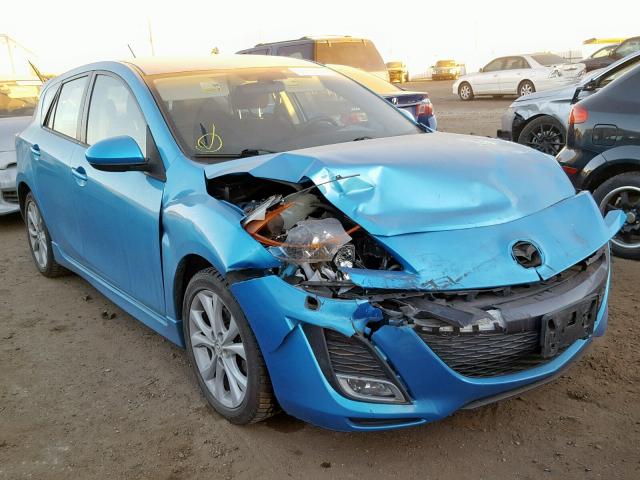 JM1BL1K61B1475998 - 2011 MAZDA 3 S BLUE photo 1