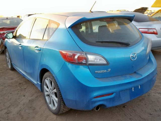 JM1BL1K61B1475998 - 2011 MAZDA 3 S BLUE photo 3