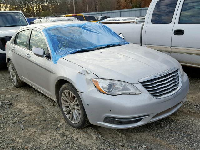 1C3CCBAB2CN248732 - 2012 CHRYSLER 200 LX SILVER photo 1