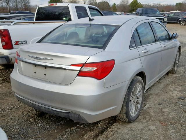 1C3CCBAB2CN248732 - 2012 CHRYSLER 200 LX SILVER photo 4