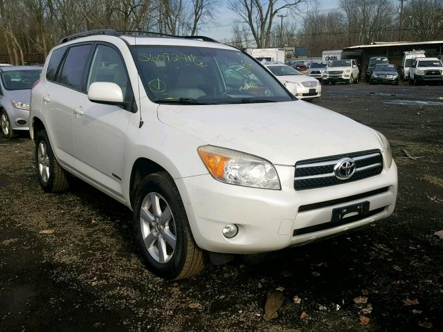 JTMBD31V285130482 - 2008 TOYOTA RAV4 LIMIT WHITE photo 1