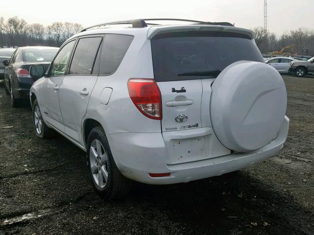 JTMBD31V285130482 - 2008 TOYOTA RAV4 LIMIT WHITE photo 3