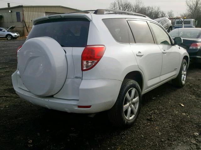 JTMBD31V285130482 - 2008 TOYOTA RAV4 LIMIT WHITE photo 4