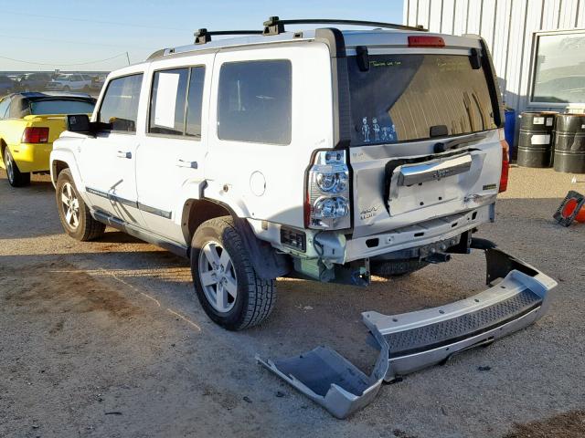1J8HG58N38C232302 - 2008 JEEP COMMANDER SILVER photo 3