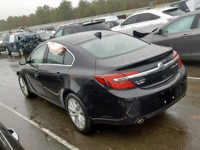 2G4GK5EX7G9179046 - 2016 BUICK REGAL BLACK photo 3