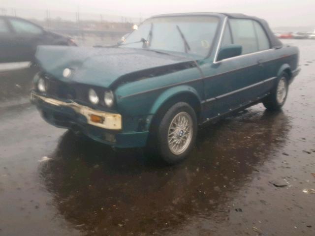 WBABB1310NEC05275 - 1992 BMW 325 IC GREEN photo 2