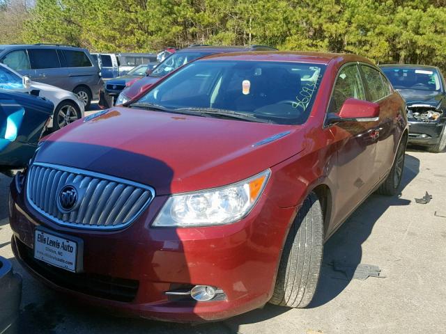 1G4GC5EC2BF172385 - 2011 BUICK LACROSSE C RED photo 2