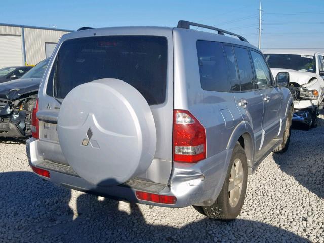 JA4MW51S85J000921 - 2005 MITSUBISHI MONTERO LI SILVER photo 4