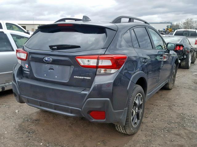 JF2GTABC8JH292813 - 2018 SUBARU CROSSTREK GRAY photo 4