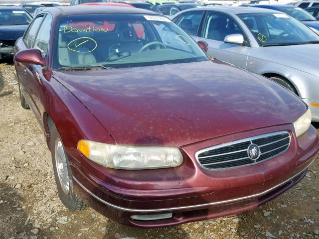 2G4WB52K5W1498978 - 1998 BUICK REGAL LS MAROON photo 1