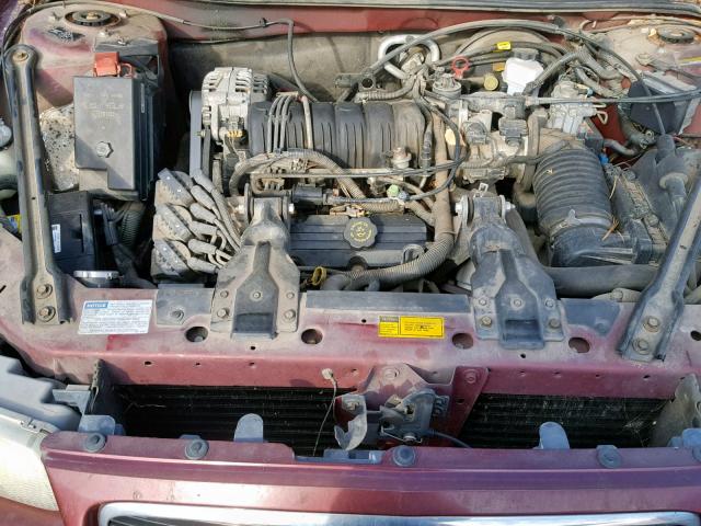 2G4WB52K5W1498978 - 1998 BUICK REGAL LS MAROON photo 7