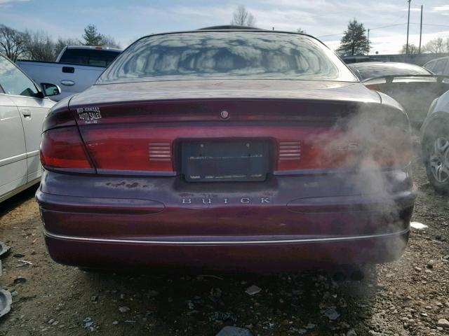 2G4WB52K5W1498978 - 1998 BUICK REGAL LS MAROON photo 9