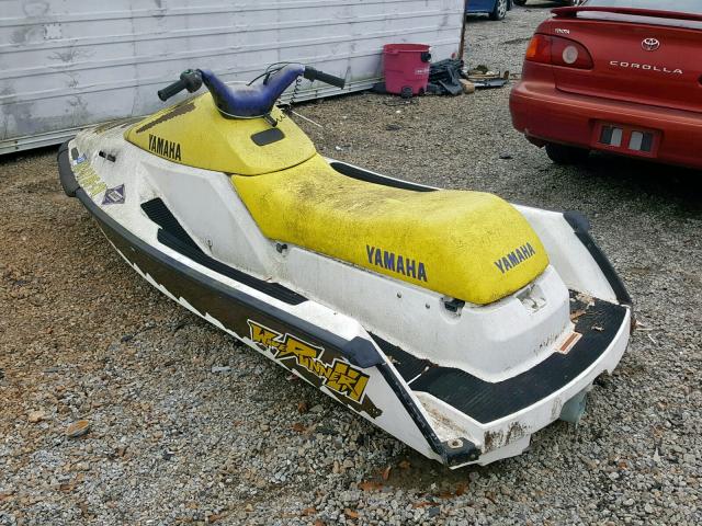 YAMA3460K495 - 1995 YAMAHA WAVERUNNER YELLOW photo 3