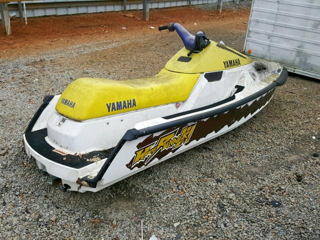 YAMA3460K495 - 1995 YAMAHA WAVERUNNER YELLOW photo 4